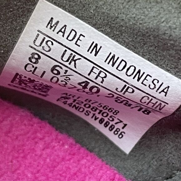 Adidas Pure Boost Go Women's Sz 8 Boost Running Shoe Night Cargo Green Maroon - Picture 12 of 14